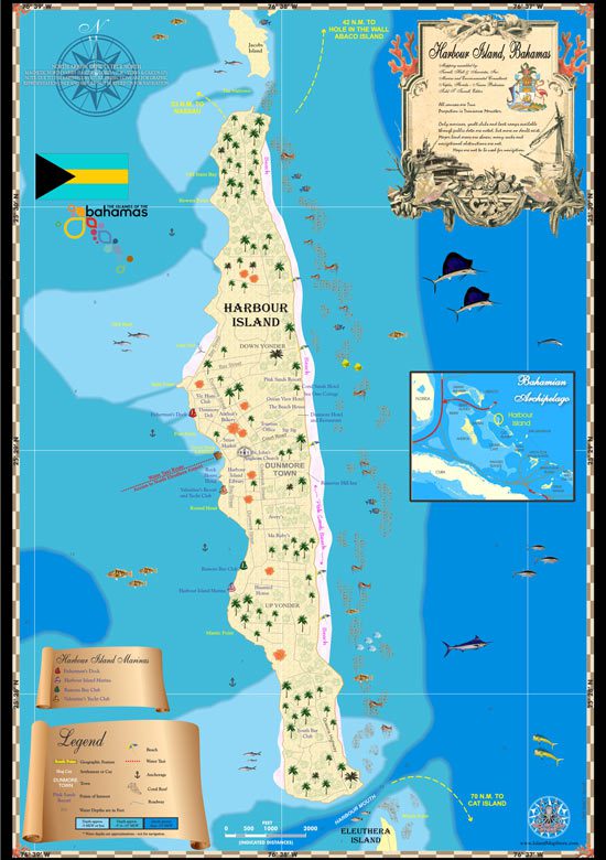 Harbour Island Map