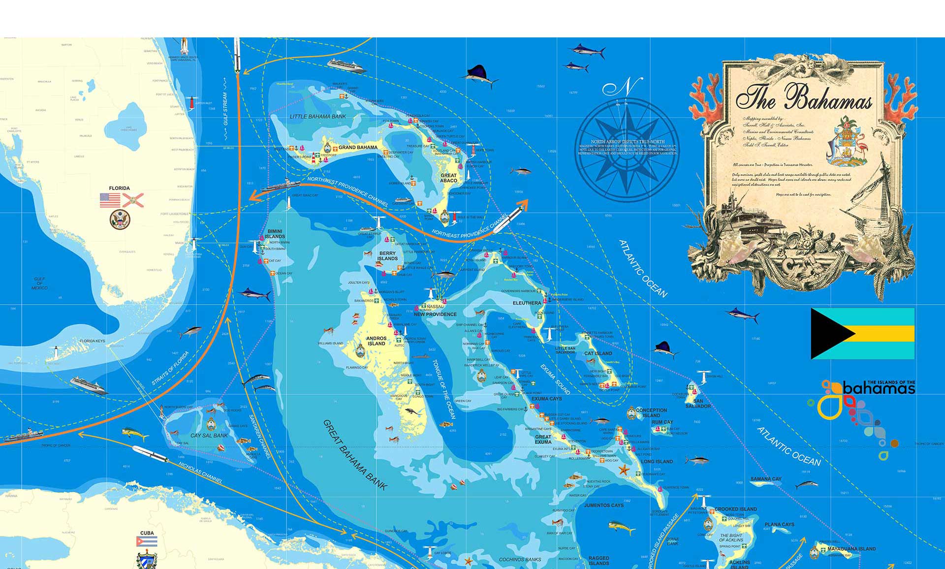 Bahamas Map Front Page3 