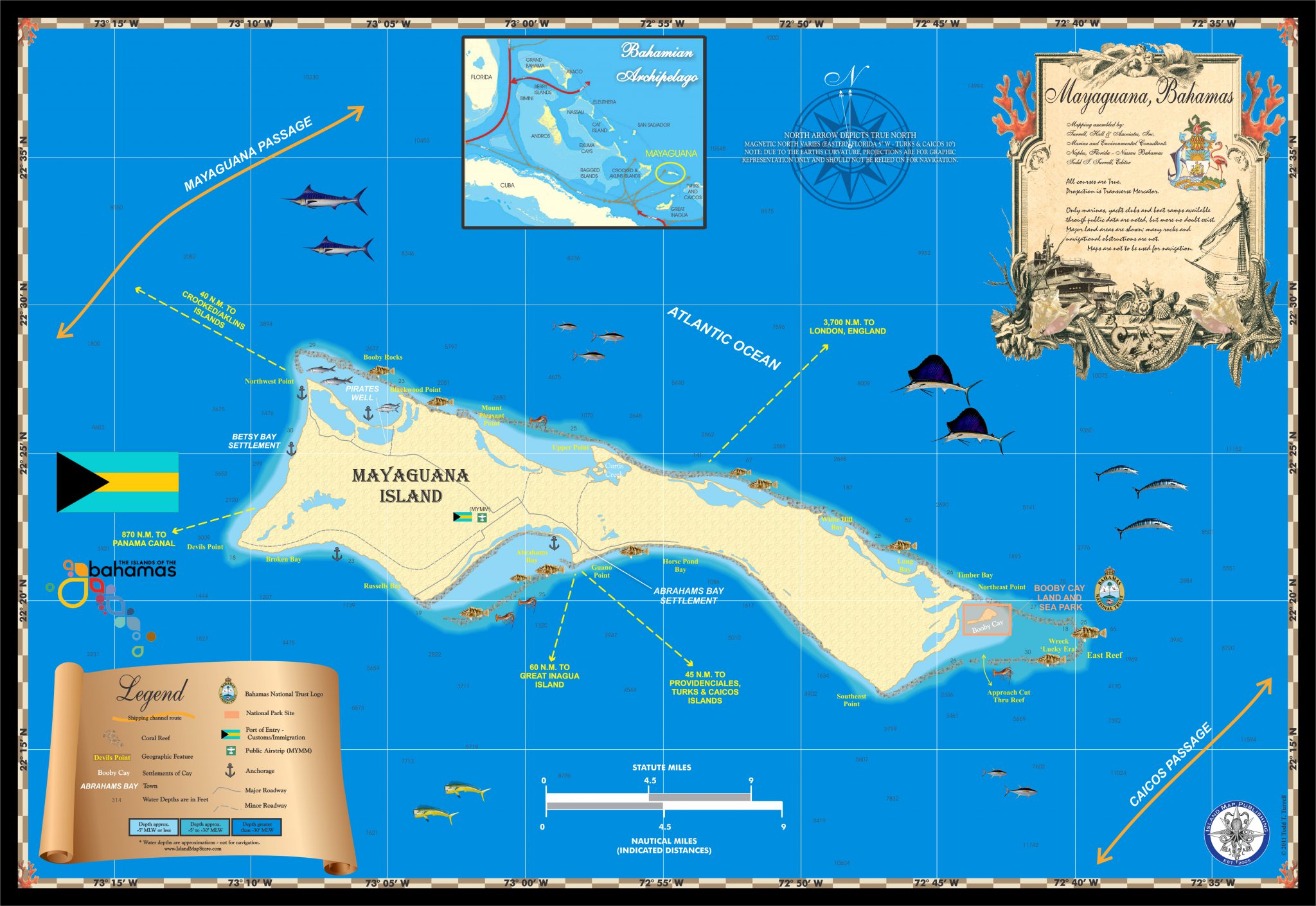 History of Mayaguana Island | Island Map Publishing