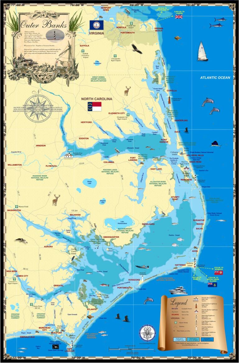 Atlantic Coast Maps Island Map Store atlantic-coast-maps-island-map-store